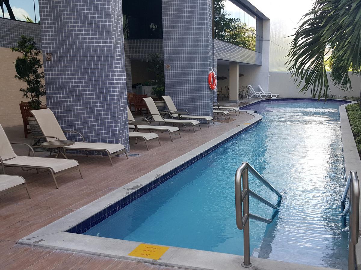 Excelente Flat Em Boa Viagem 2 Quartos Beach Class Ideal Para Familia Ou Viagens De Negocio Nob1804 Recife Bagian luar foto